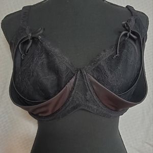 Elegant Black Lace Bra